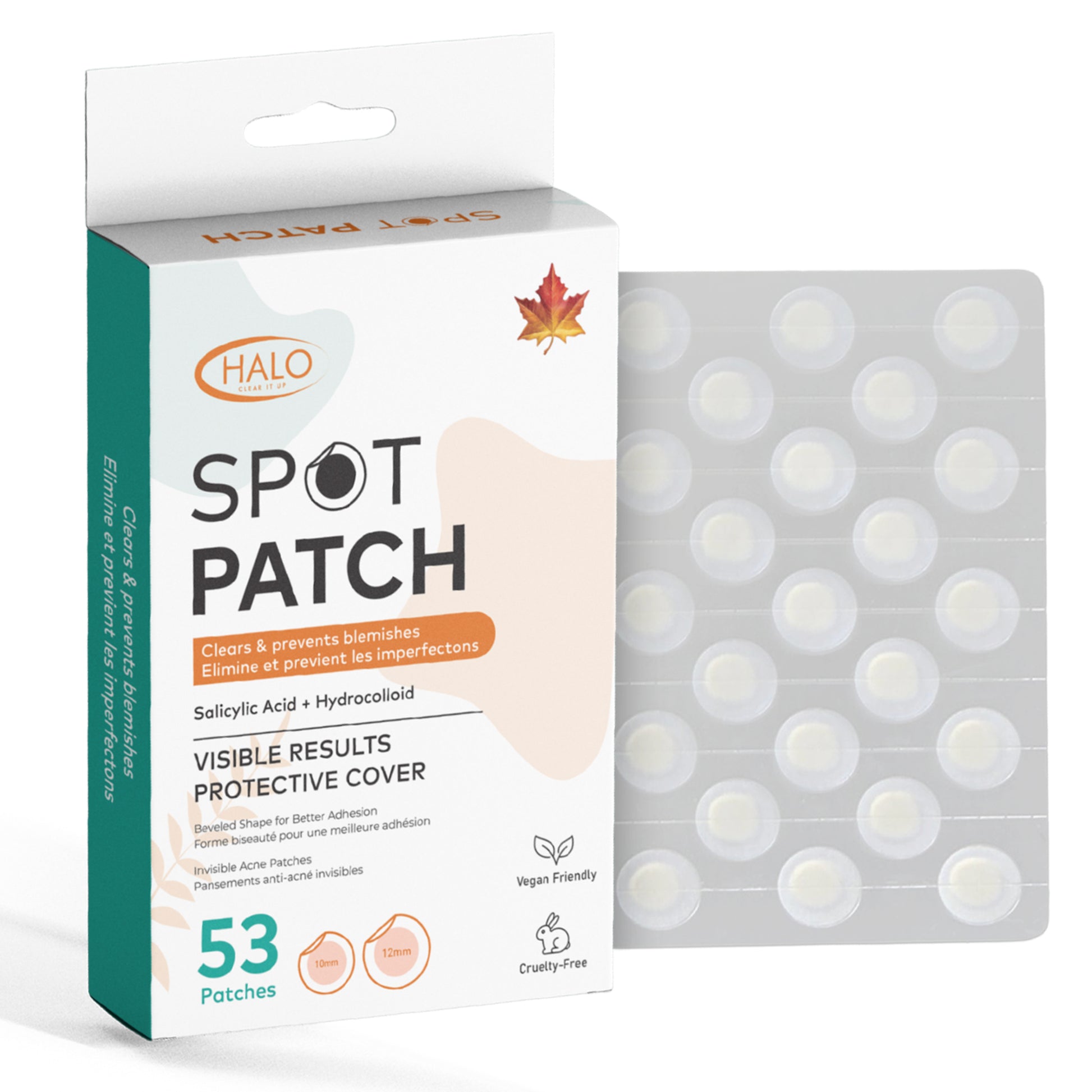 Halo Spot Patch – Invisible Acne Dots (53 Patches)